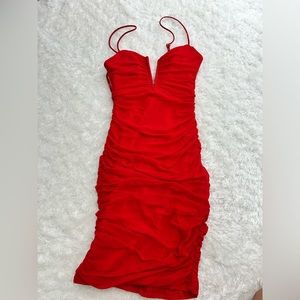 Red XS dress